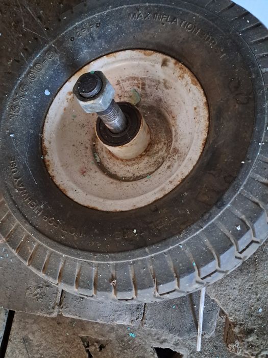 Колесо на тележку