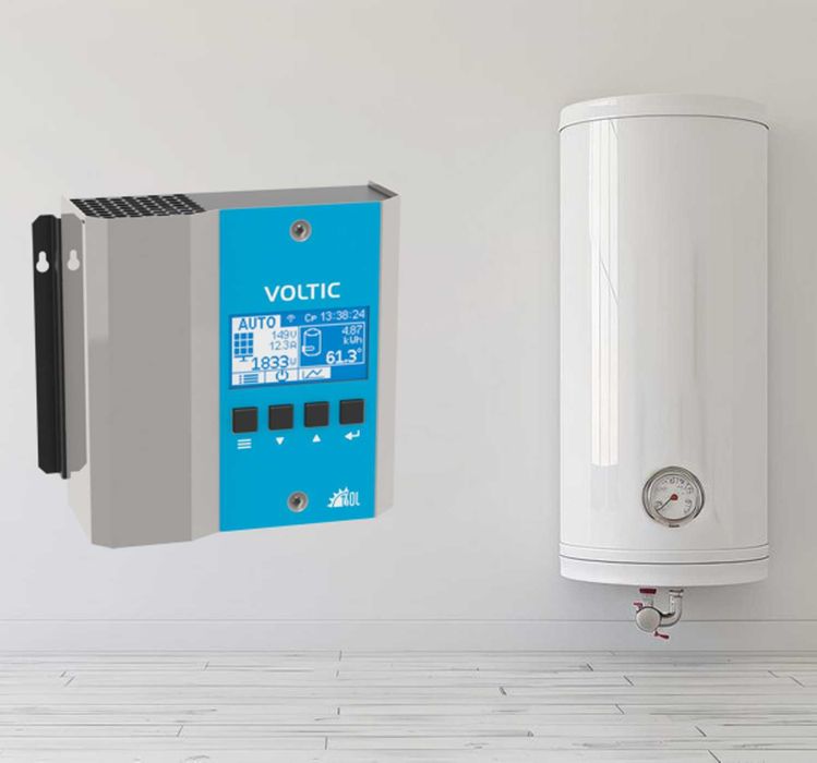 VOLTIC - Controller pt boiler electric, panouri solare fotovoltaice, apa calda, acm