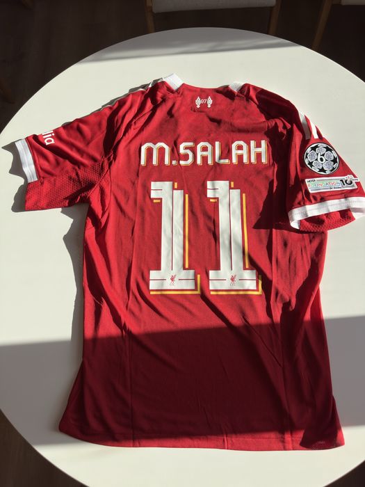 Tricou Liverpool Acasa UCL 25/26 Salah Van Dijk Wirtz (S/M/L)
