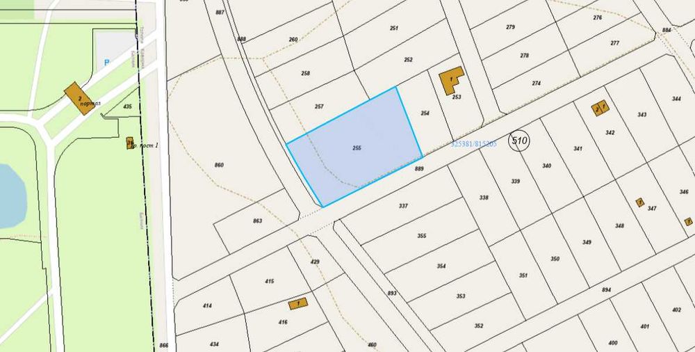 Урегулиран парцел в с. Топола до Топола Скайс/ реф. 1000-398