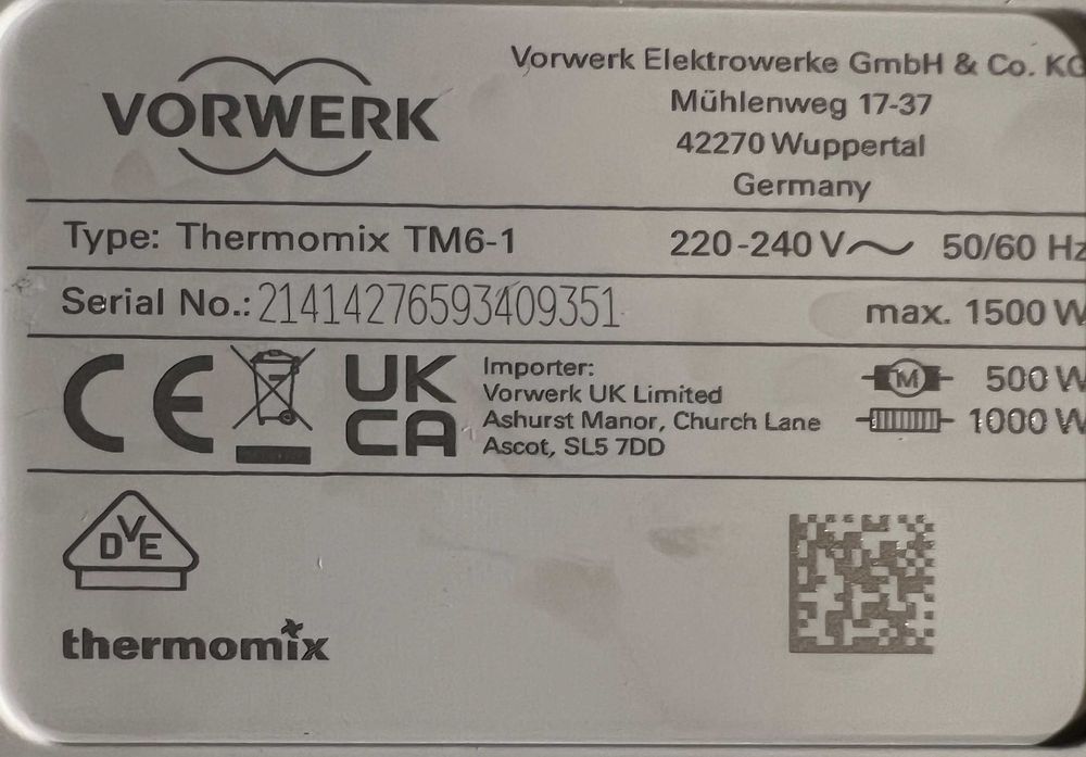 Thermomix TM6 + Thermomix Friend® + accesorii complete