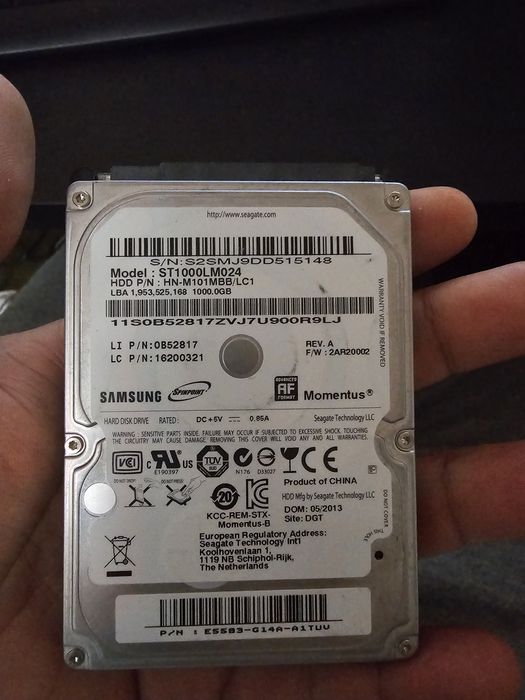 Hard Disc 1tb SATA SAMSUNG