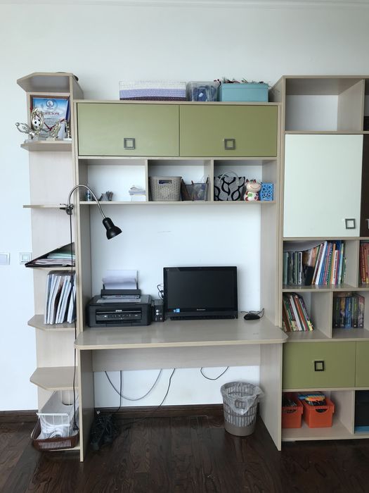 Детский гарнитур стенка