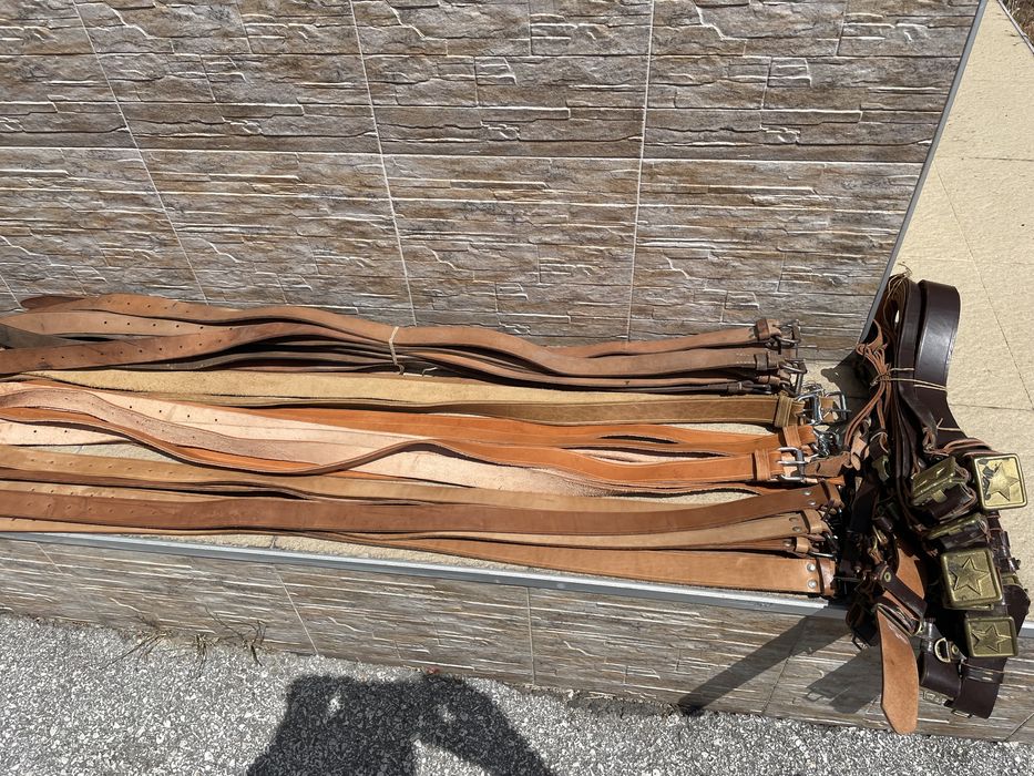 Воинишки кожени колани