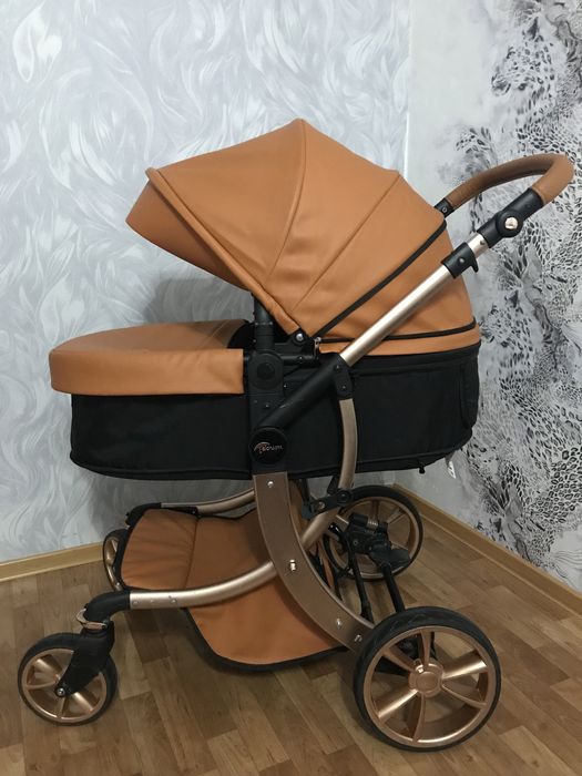 Продам коляску эко-кожа