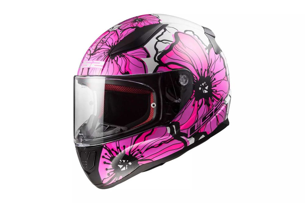 Casca moto integrala LS2 FF353 Rapid II Poppies, NOU cu eticheta!
