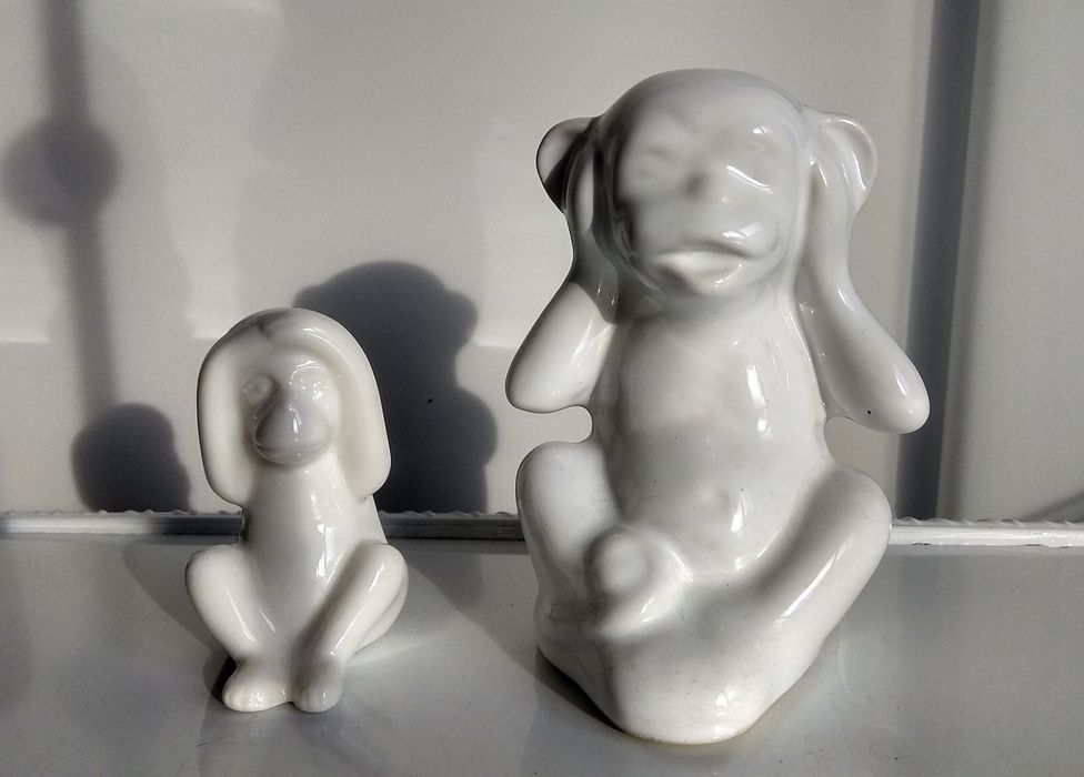 Порцеланови  фигурки на маймунки