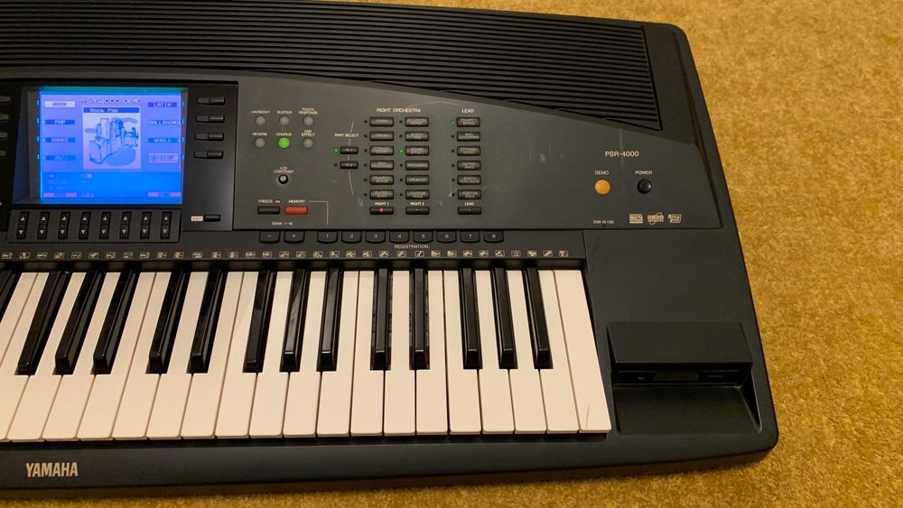 Yamaha PSR-4000 61 clape orga Profesionala claviatura sunet portatone