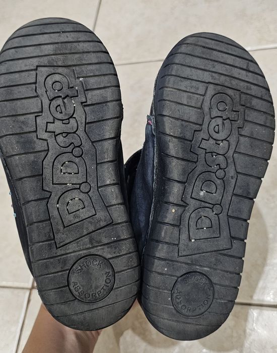 Топли зимни боти за момиче D.D. Step, 30-ти номер