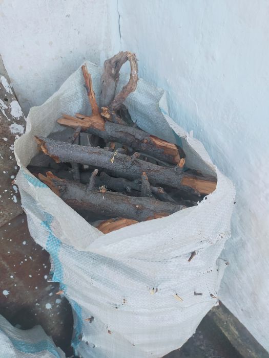 Дрова мешок слива персик