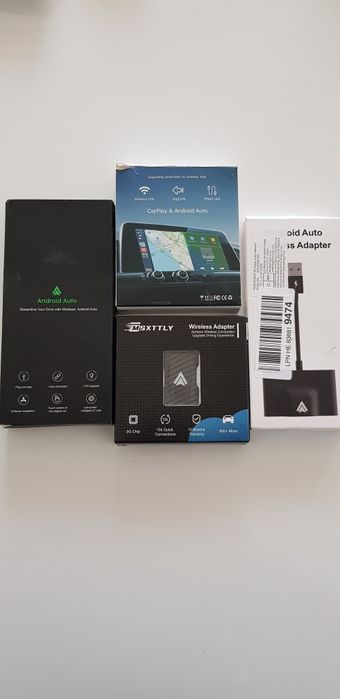 Безжичен адаптер Android Auto/CarPlay