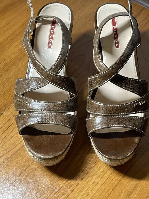 Танкетки Prada оригинал