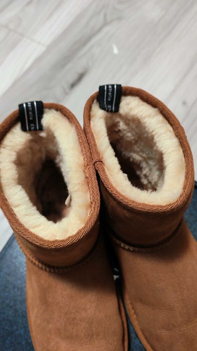 Ghete dama EMU Australia Sharky Mini Chestnut