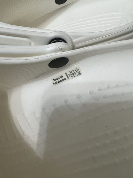 Crocs 44-45 размер, новые в белом цвете