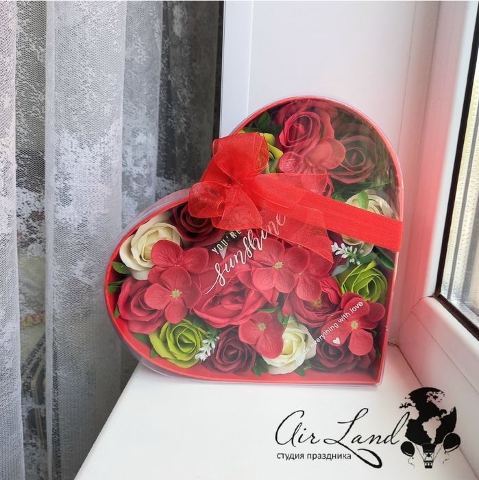 Букет из Мыльных Роз