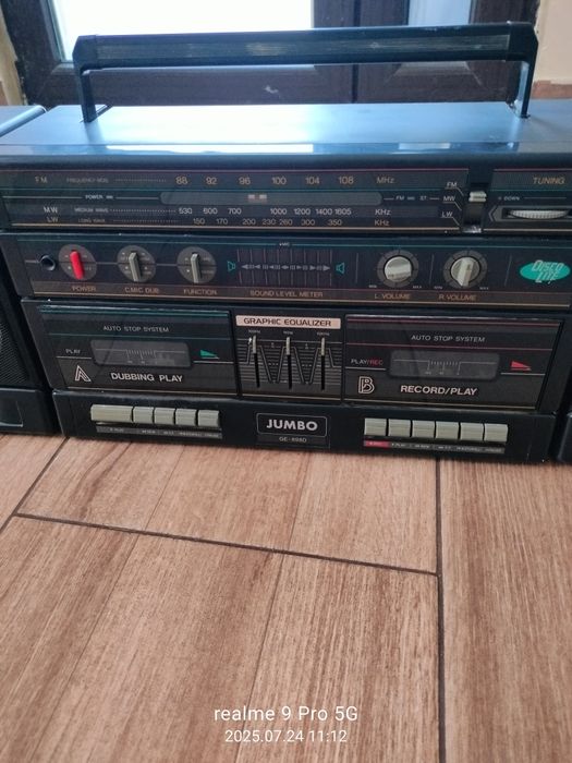 Radio casetofon jumbo GE 898D
