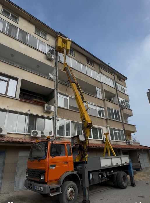 Автовишка 25 метра Услуги Оператор СЛИВЕН