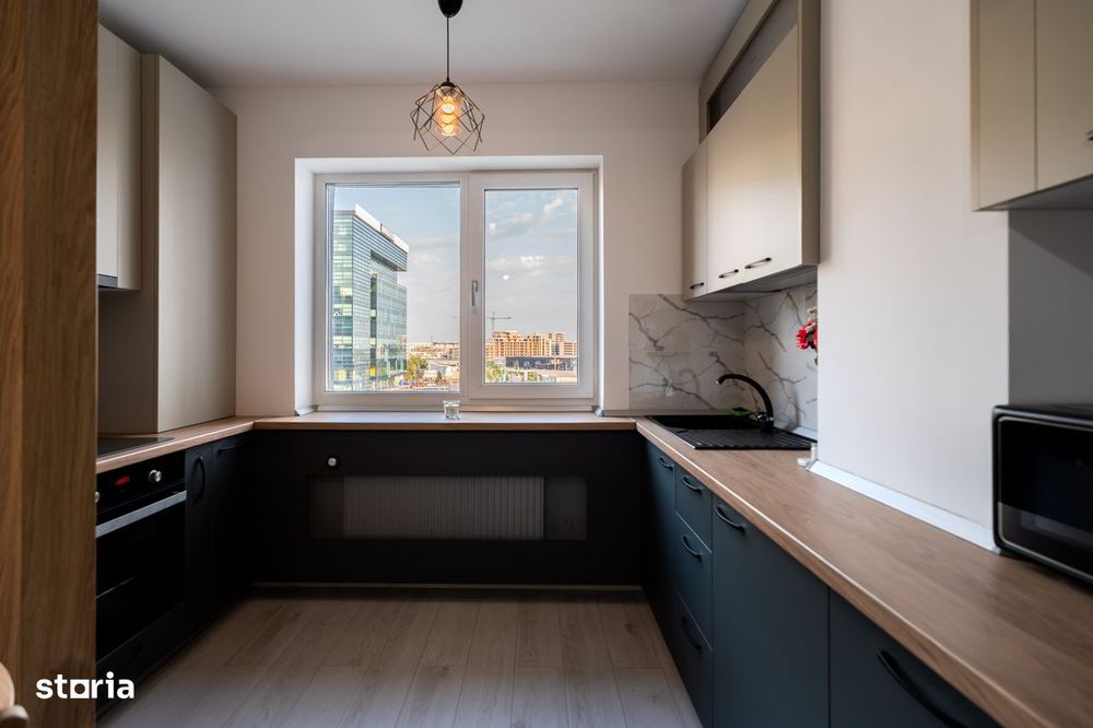Studio 40 mp | mobilat pe comandă | Ivory Residence Pipera