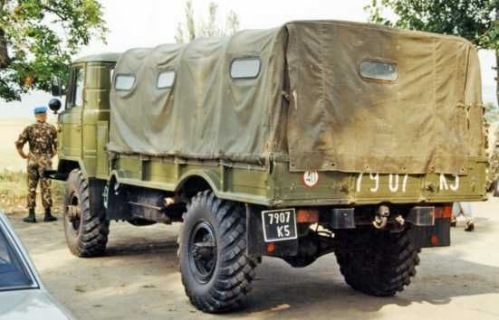 Брезентовый тент для ГАЗ 66, оригинал СССР, новый - Прочие запчасти ...