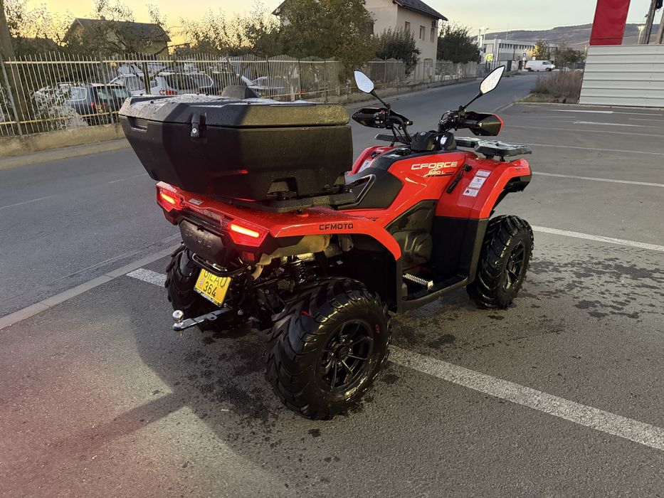 CFMOTO 520L – 2025 – 1.500 km – T3B – Garanție