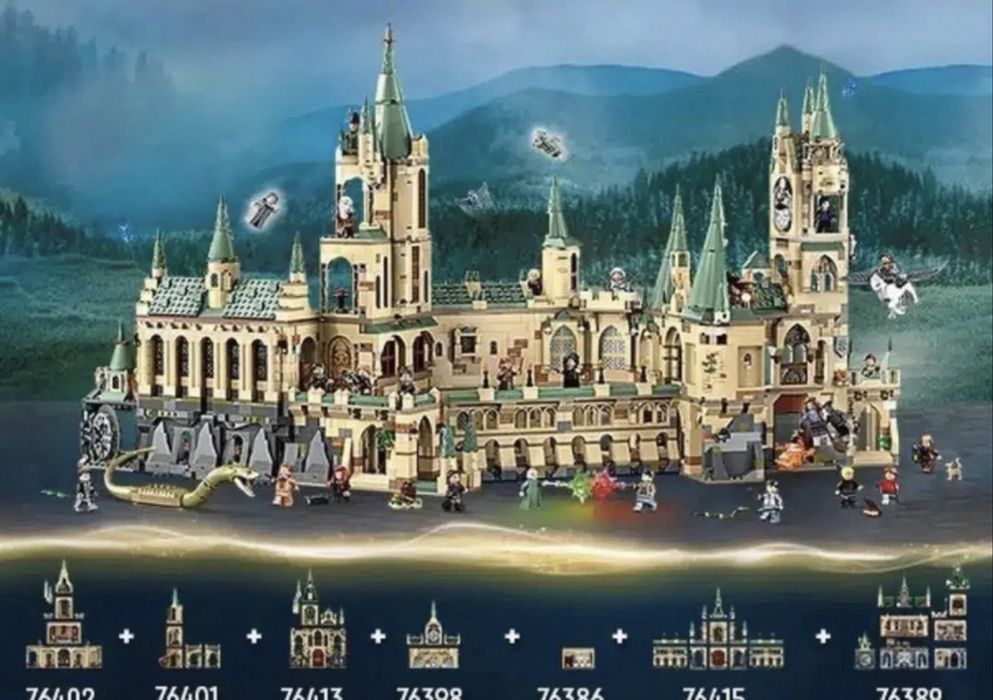 Castel modular Lego Harry Potter (7 seturi)