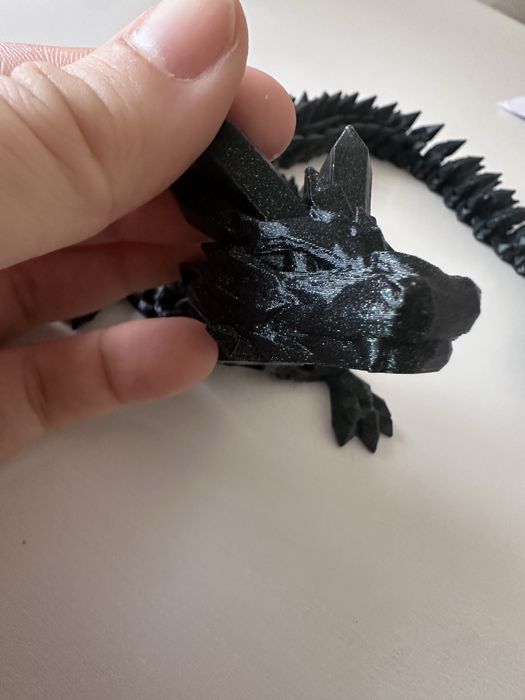 Figurină dragon fantasy decorativ – stil medieval / 3D