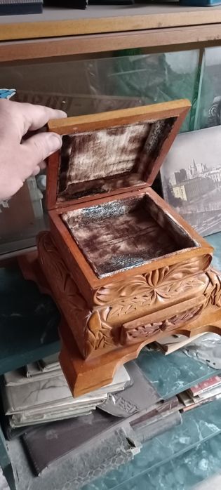 Шкатулка деревянная ручная работа