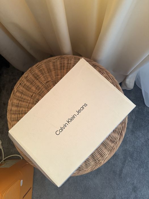 Sneakers Calvin Klein cu sireturi
