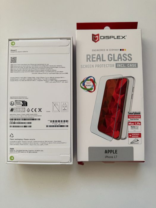 iPhone 17 , Black , 256 GB , Nou , Sigilat