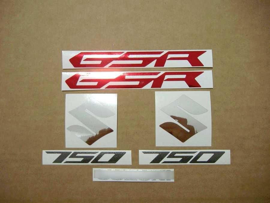 Стикери Сузуки 750 GSR 2011-2013г. лепенки Suzuki GSR750 ГСР емблеми