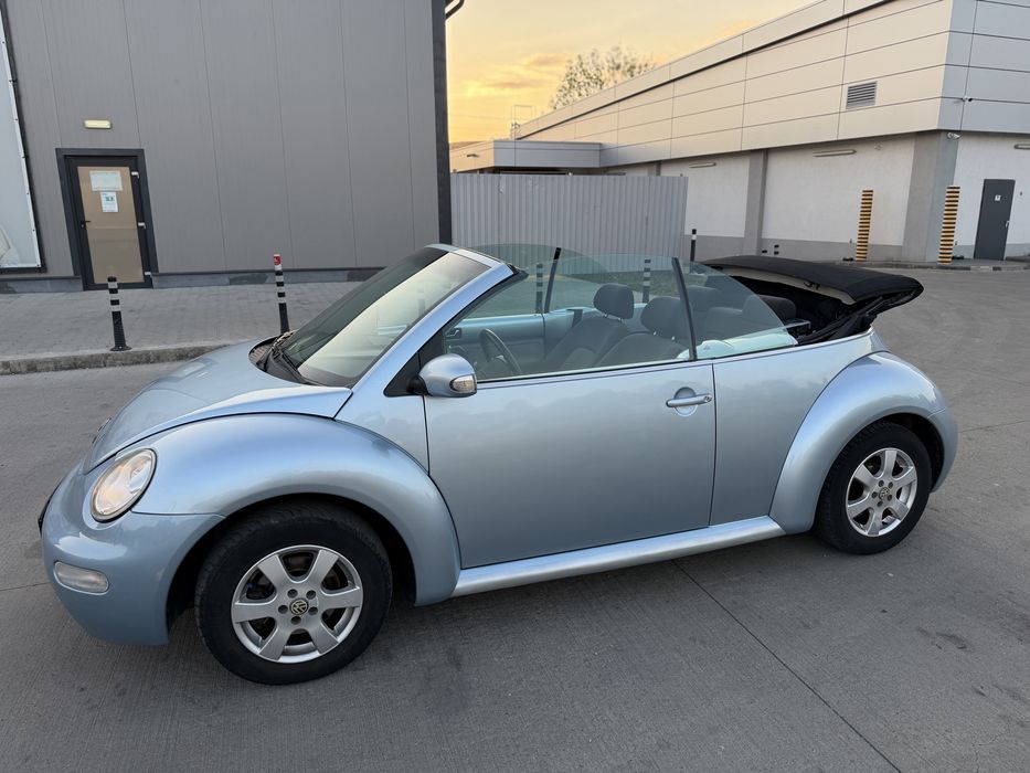 Volkswagen New Beetle “ broscuță” •An 2003 • 1.6 benzina•