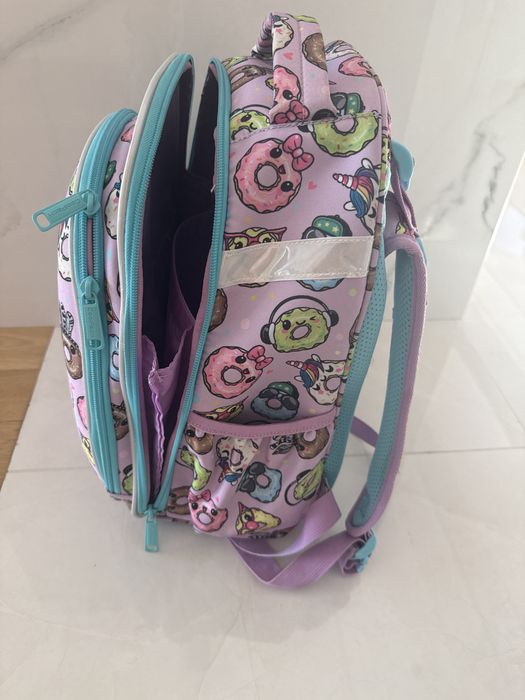 Ученическа раница CoolPack, Turtle, Happy donuts, 29x40x17, Многоцветен
