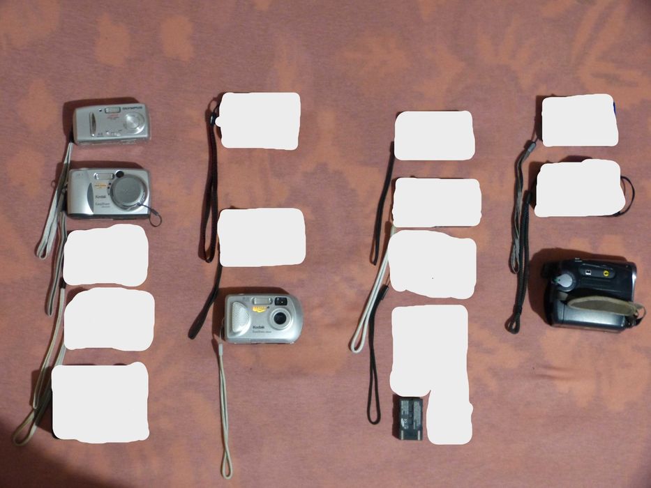 Lot 14 aparate/camere foto și video funcționale