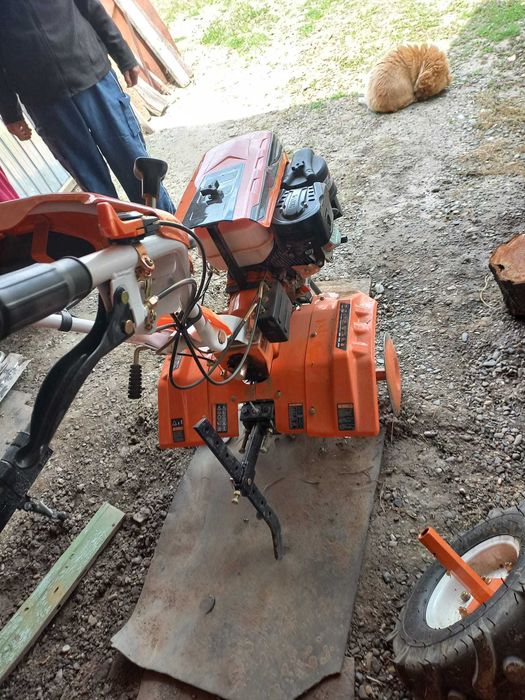 Motocultor RURIS 732 ACC cu remorca 450S + accesoriu tractat navigator