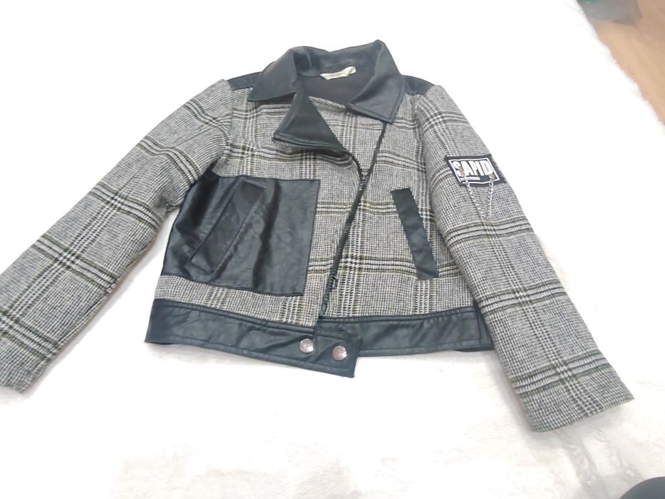 Куртка на девочку Весна Клетка