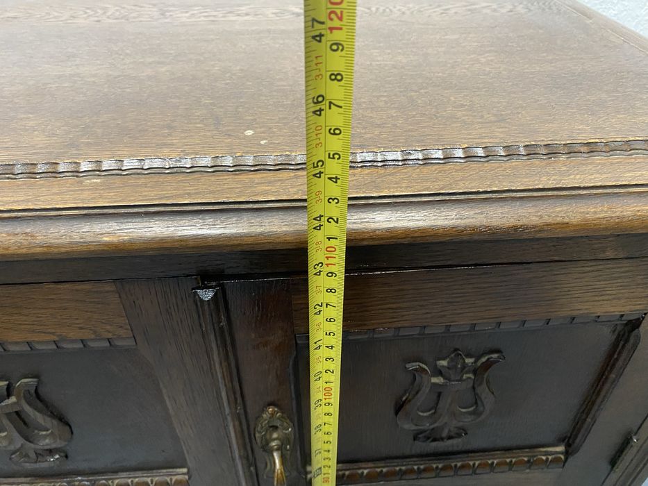 Дъбов шкаф Франция арт деко 1925 1940 масив