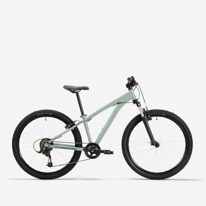 Bicicletă Mtb 26" 9-12 ani Expl 500 kaki - produs resigilat Decathlon