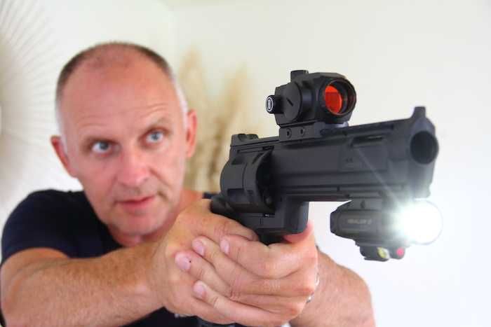 PERFORMANTA TOP!! Pistol HDR ~ 28.2 J!! ~ Cu Aer Comprimat PUTERNIC!!