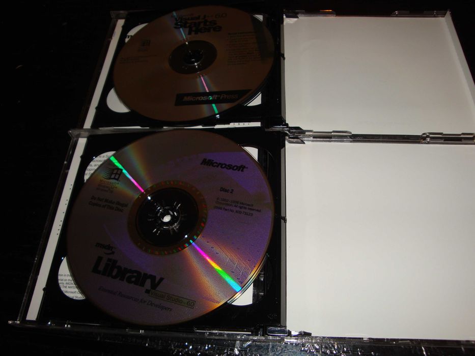 set CD vintage colectie Microsoft Visual J++ MSDN Library windows 98