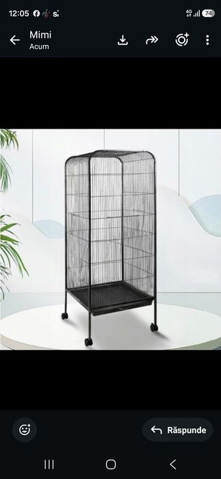 Colivie pentru papagal/perusi 144×55×55,fara accesorii