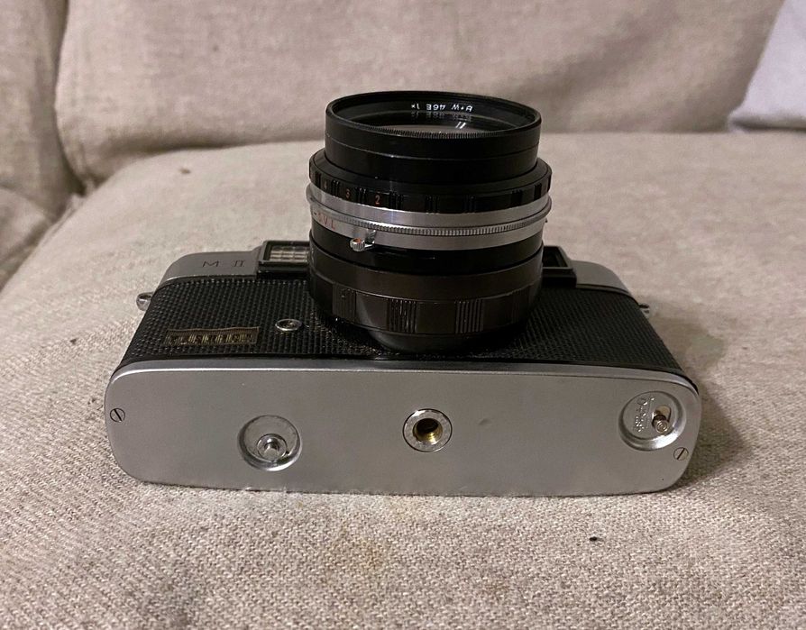 Aparat foto film Yashica M-II - model de colectie - netestat anii 60