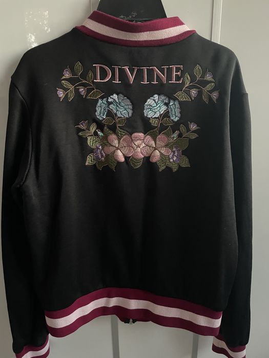 GUESS JEANS Яке бомбър с бродерия