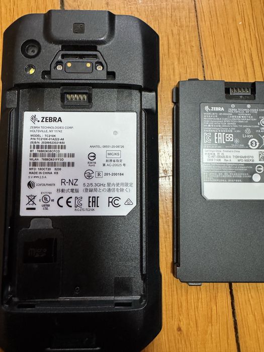 Scanner Zebra TC 21