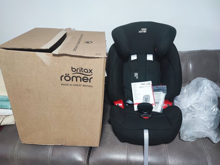 Scaun auto pentru copii Britax Romer - Evolva 1-2-3 SL SICT, 9 - 36 kg Cosmos Black