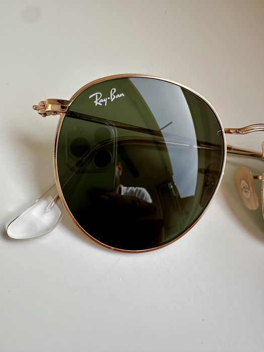 Ray-Ban RB3447 Round Metal Като нови