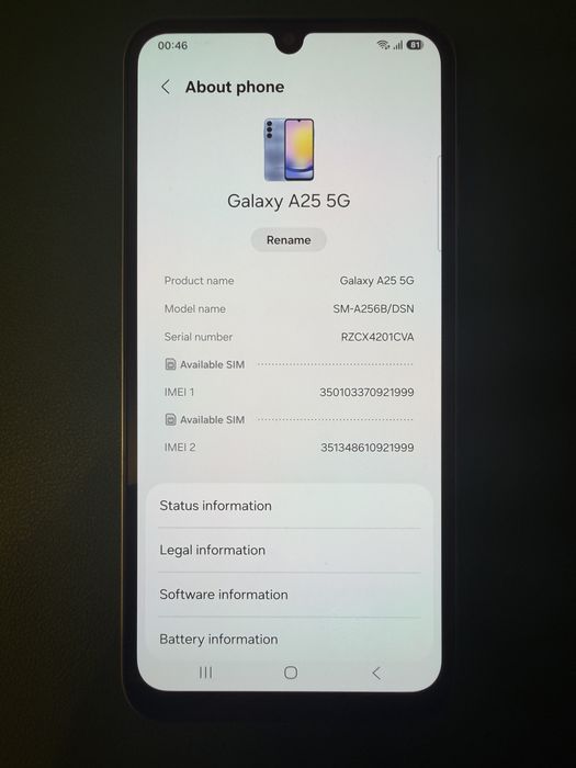 Samsung A25 5G Albastru