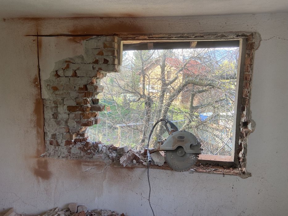 Рязане с фугорез. Рязане на бетон, тухла, асфалт и др.