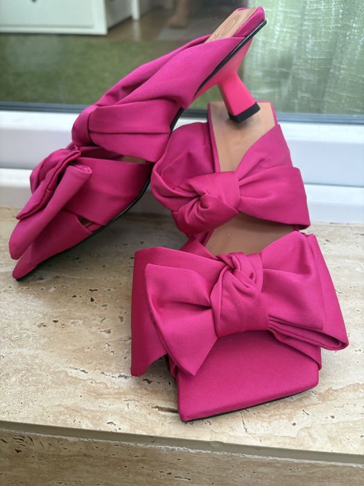 Vand saboti Ganni, fuxia marimea 37
