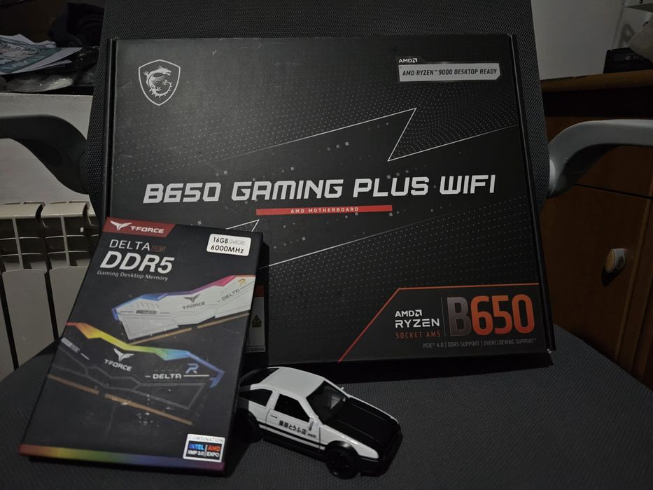 НОВАЯ материнская плата msi b650 gaming plus wifi
