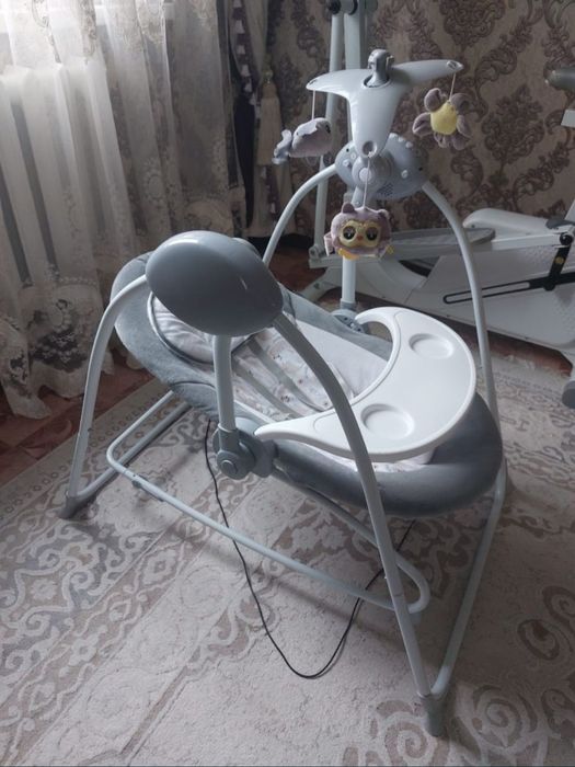 Шезлонг-качеля 2 в 1